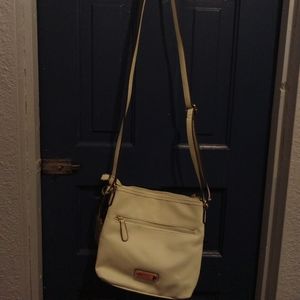 White purse